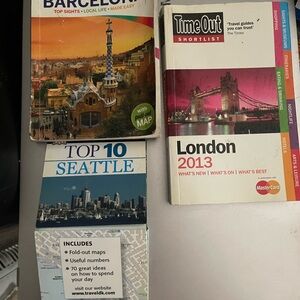 Travel Guide Book Set